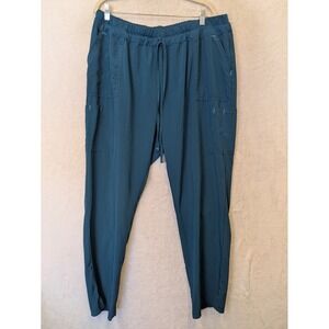 Scrubstar Men's Size 2XL Deep Slate Blue Cargo Scrub Pants Performance Stretch